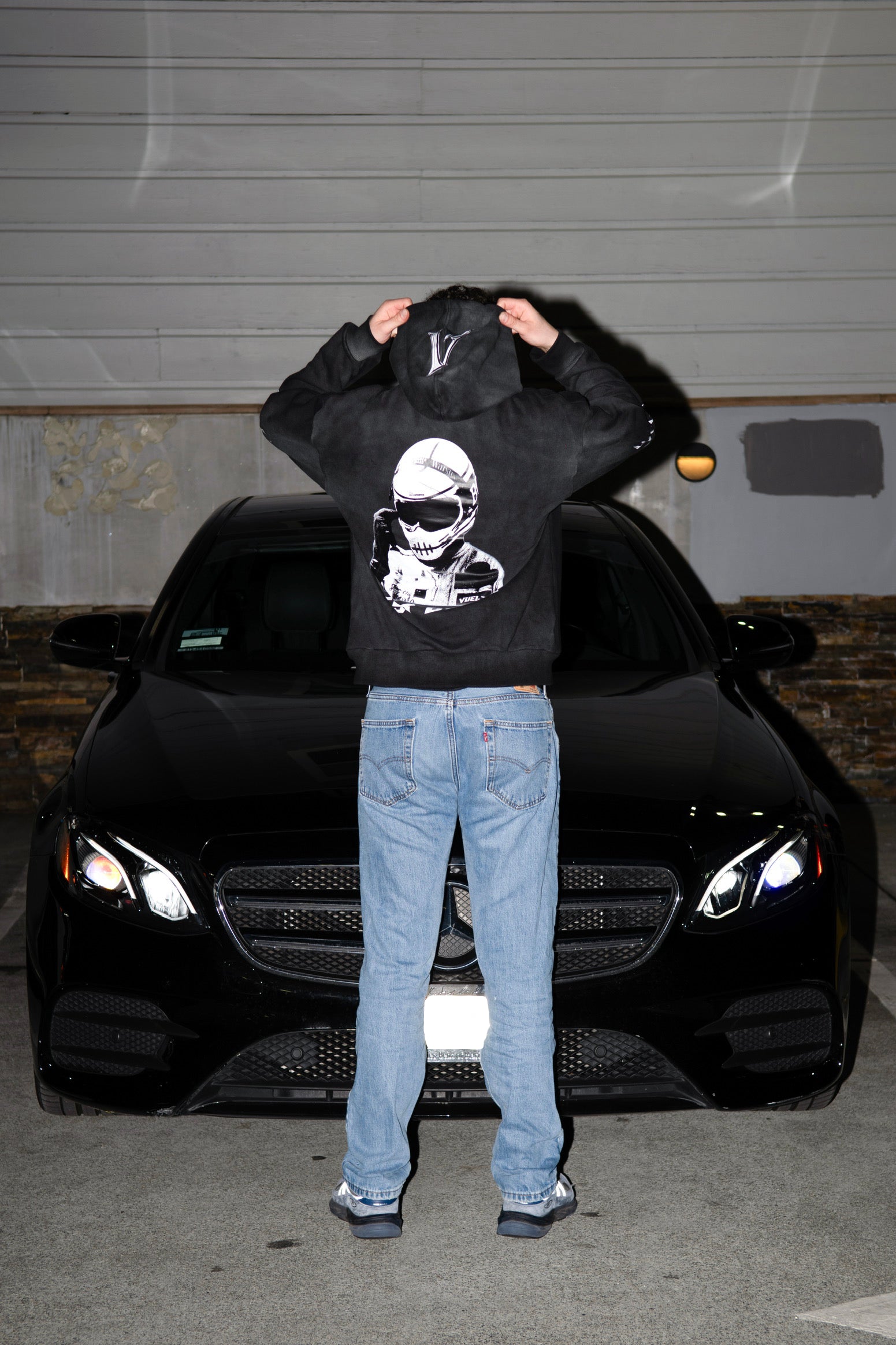 Racer Graphic Hoodie