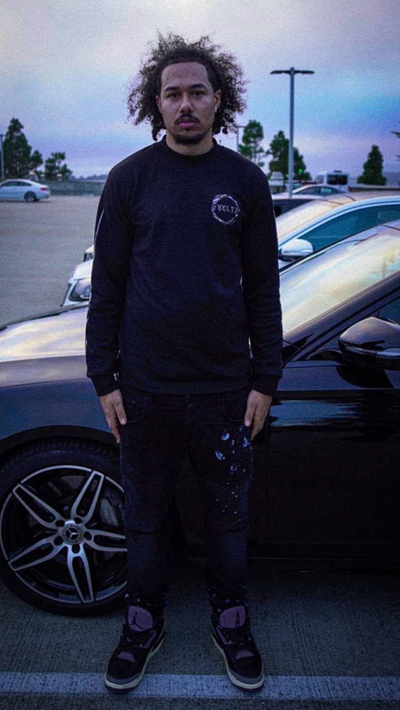 Chrome Flame Long Sleeve T-Shirt