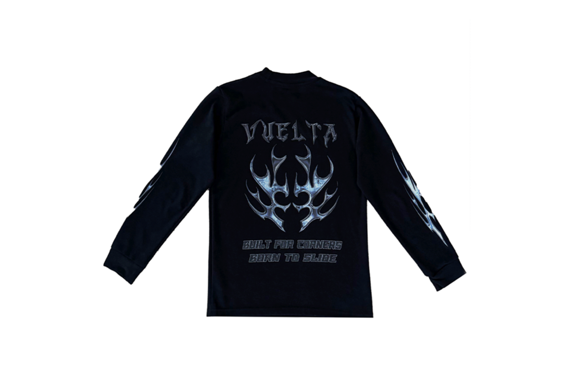 Chrome Flame Long Sleeve T-Shirt