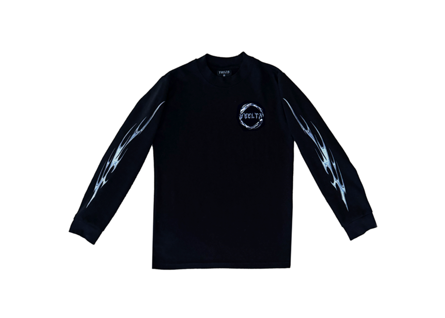 Chrome Flame Long Sleeve T-Shirt